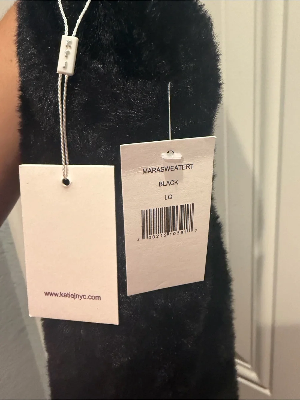 katie j nyc mara sweater black